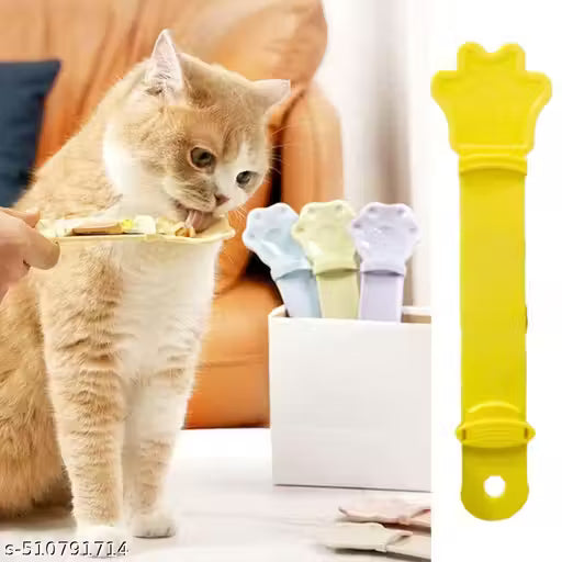 PET FUN Cat Treat Strip Feeder | Easy Squeeze Feeder for Lickable Cat & Dog Treats | Mess-Free Dispenser for Liquid Snacks & Paste Treats | Hanging Design, Pack of 2