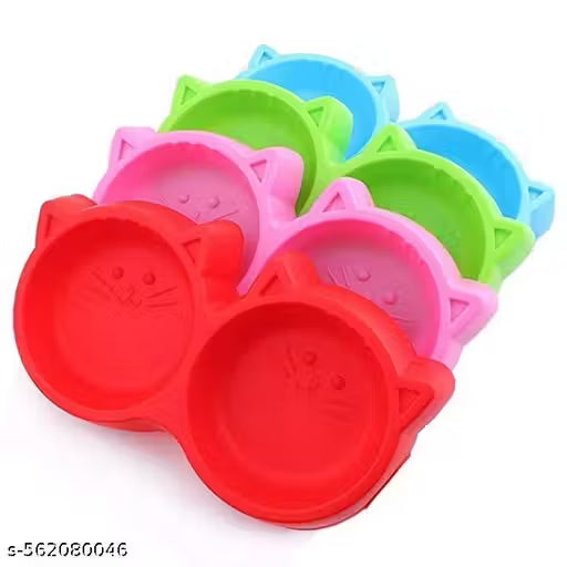 Purrfect Twin Cat Bowl - Cat-Friendly Feeder for Cats & Kittens