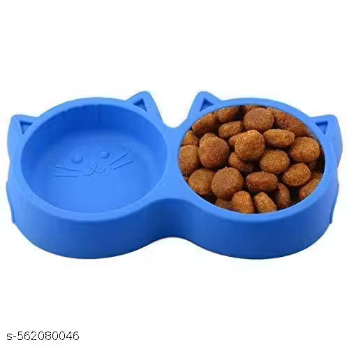 Purrfect Twin Cat Bowl - Cat-Friendly Feeder for Cats & Kittens