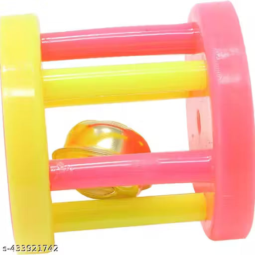 Cat Toy Set Pack of 3 | Interactive Rattle & Bell Toys with Cat Ball | Fun Fetch & Play Toys for Kittens & Cats | Durable ABS Material, Multicolor